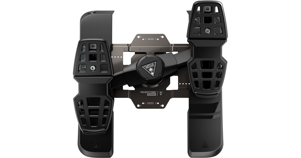 Turtle BeachVelocityOne Rudder pedalen  (Zwart, Windows 10/11 PC | Xbox Series X|S | Xbox One)