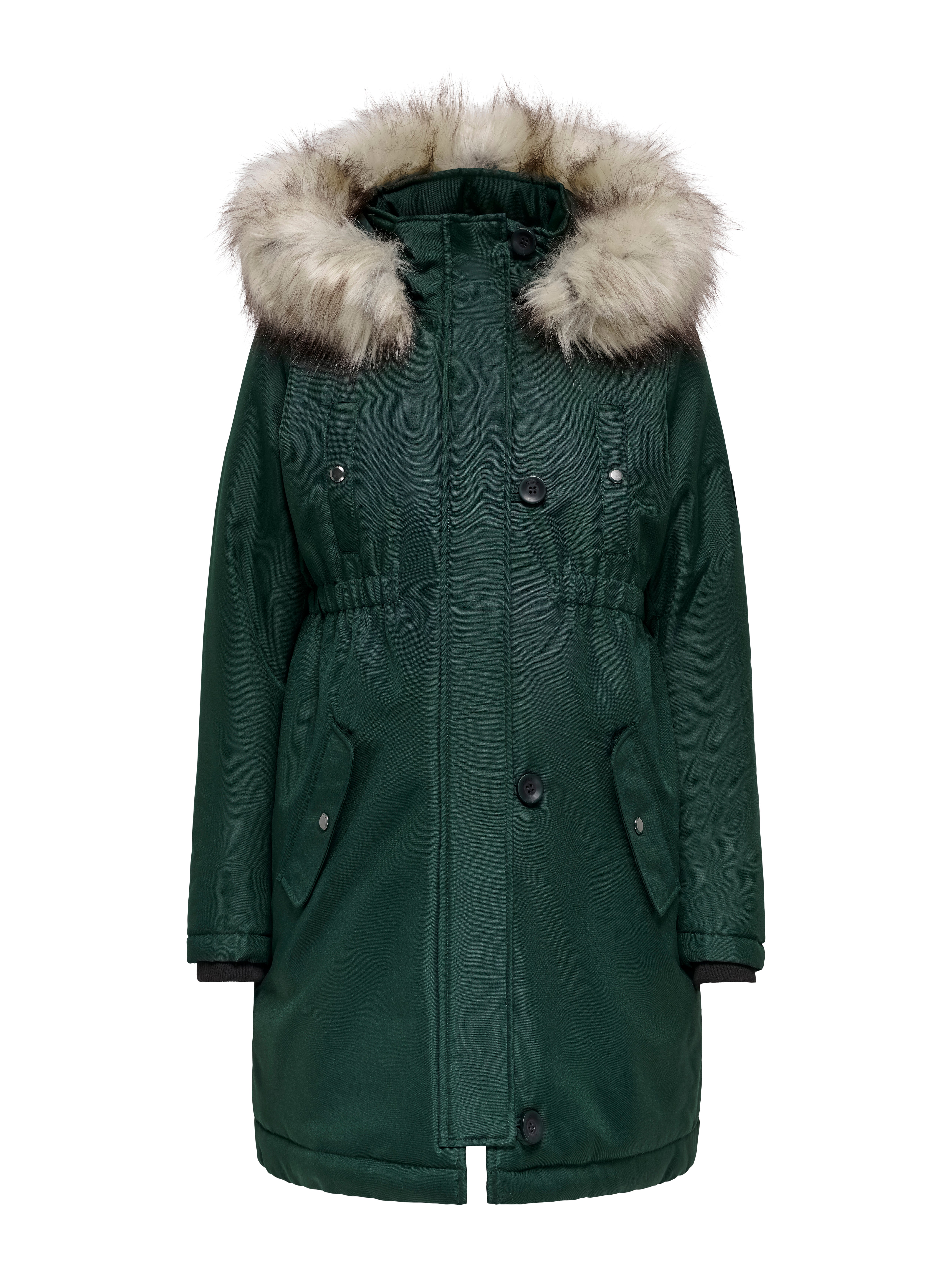 OLMIRIS Langer Parka Scarab