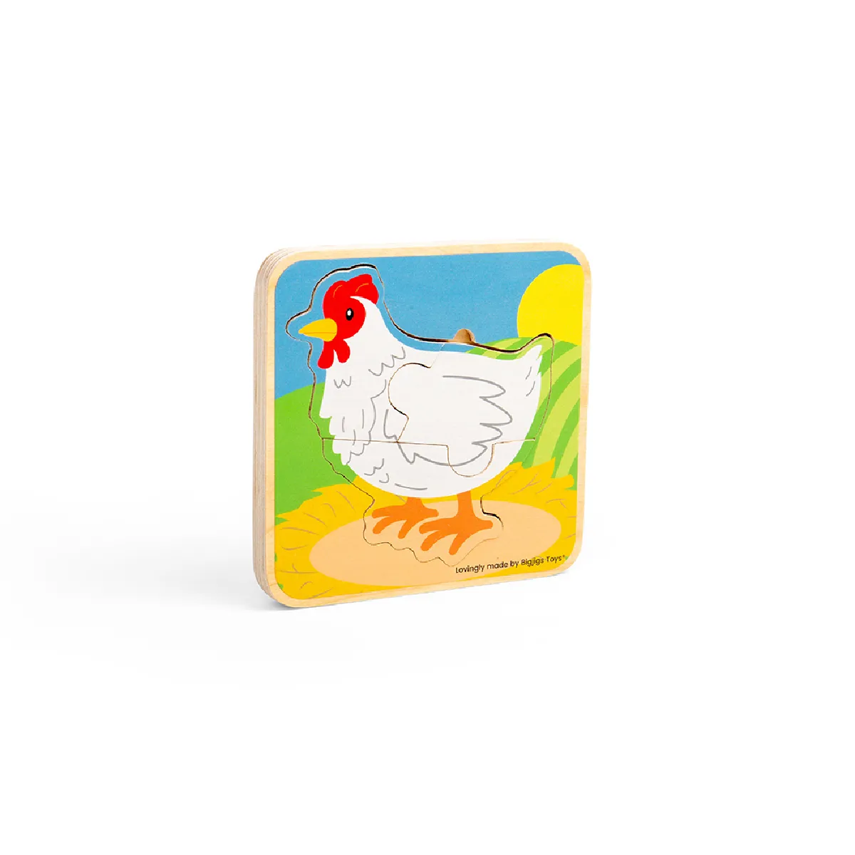 Bigjigs Toys Cycle de vie Poulet
