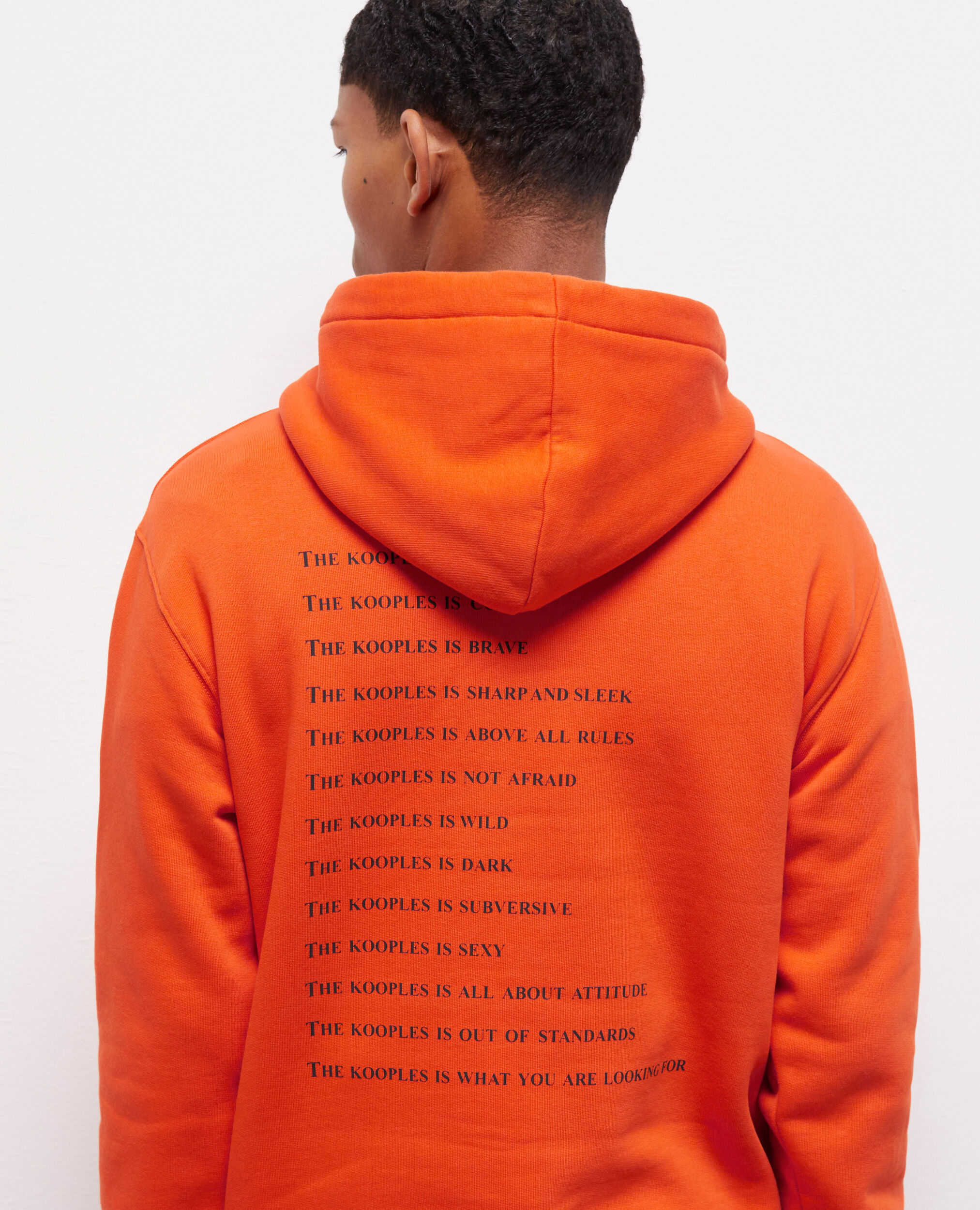 Sweatshirt à capuche What is orange