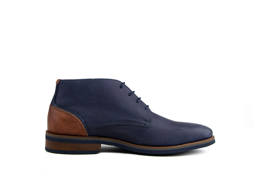 Van Lier Hoge Veter Amalfi Navy Blauw
