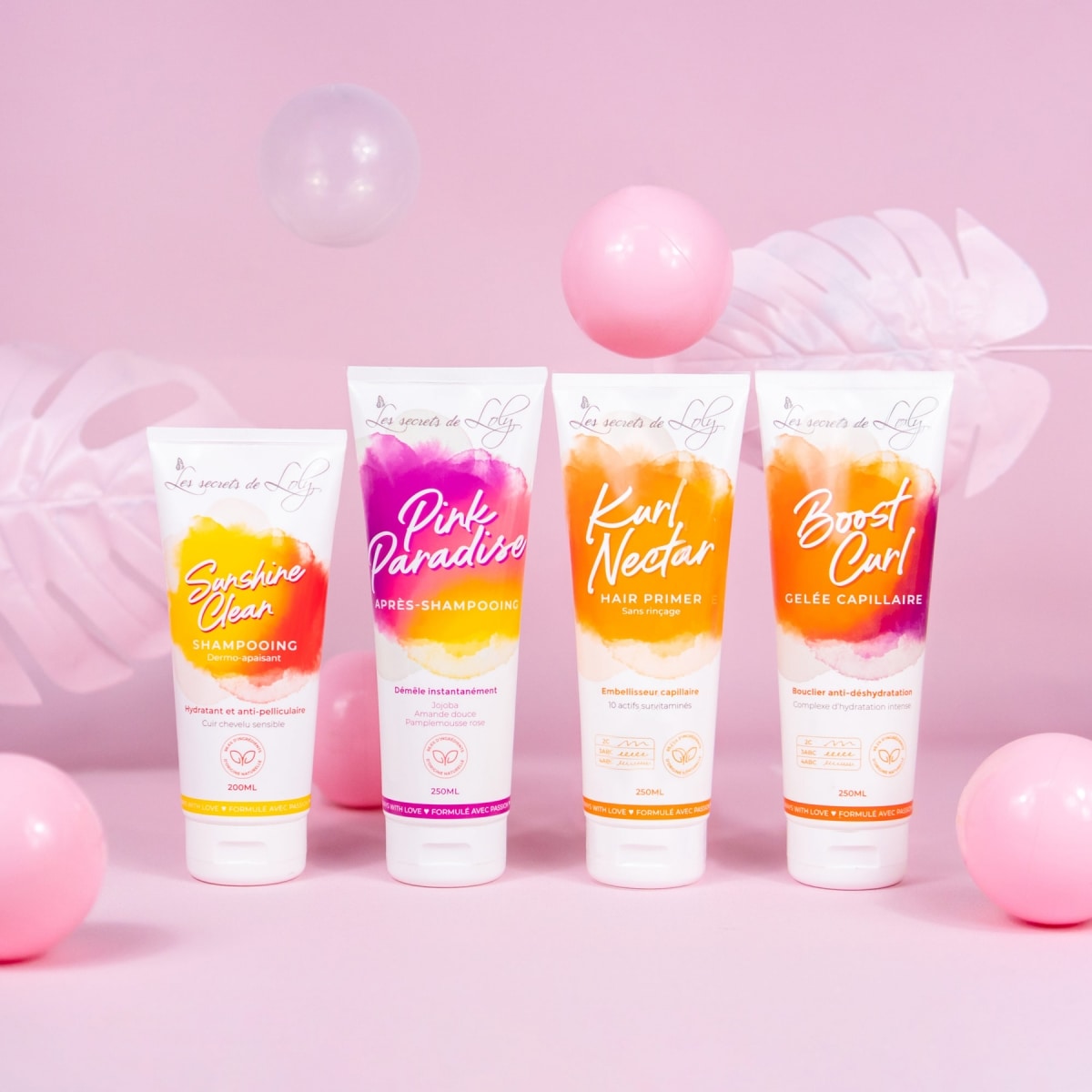 Les Secrets de Loly Sunshine Clean Shampooing Dermo-Apaisant Cuir Chevelu Sensible