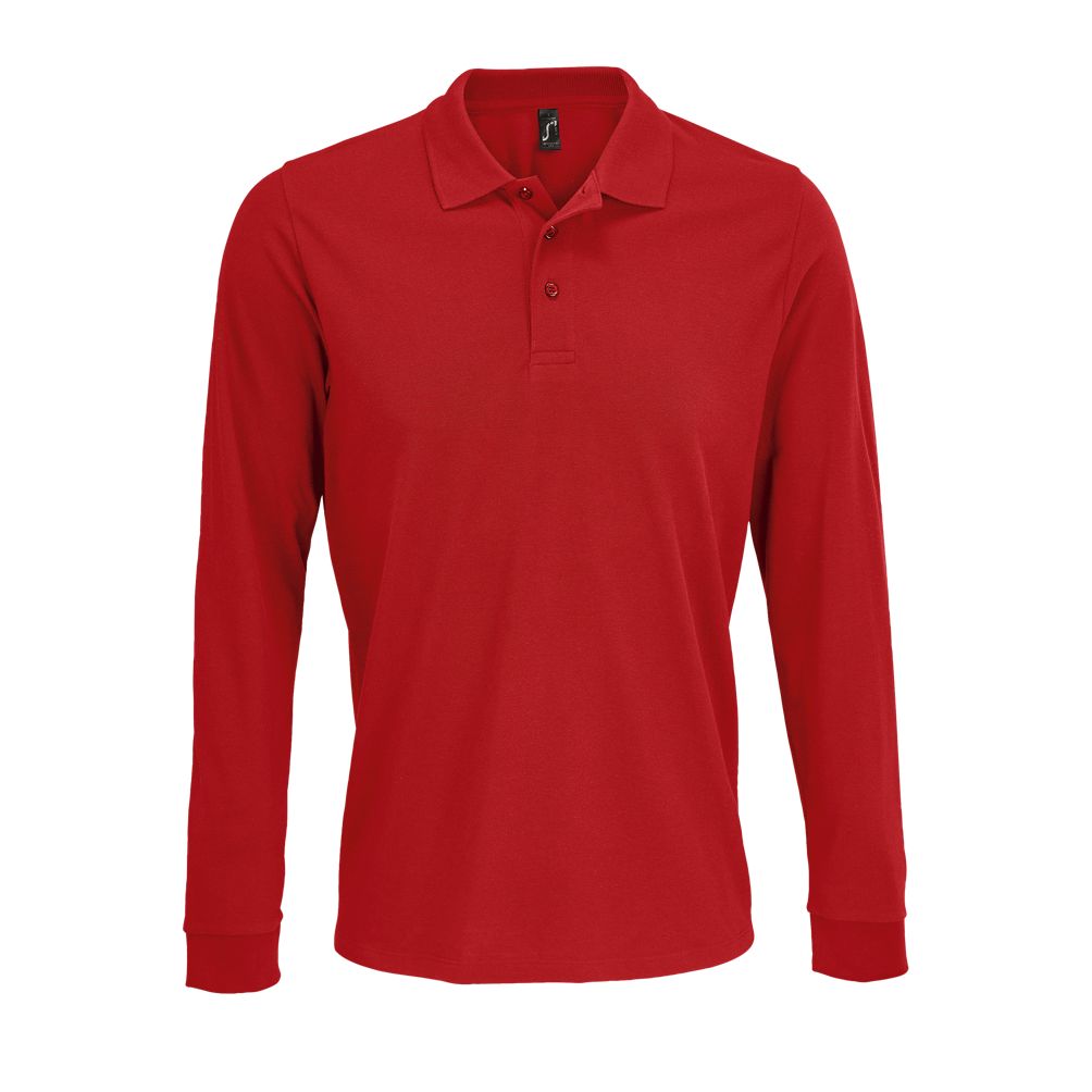 SOL'S 03983 - Prime Lsl Polo Unisexe Manche Longue Polycoton