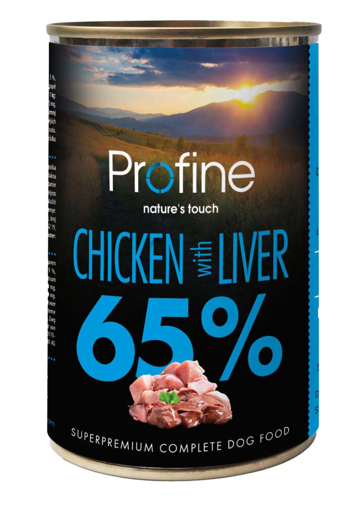 Profine  - Hondenvoer - 400 Gram - lever, kip