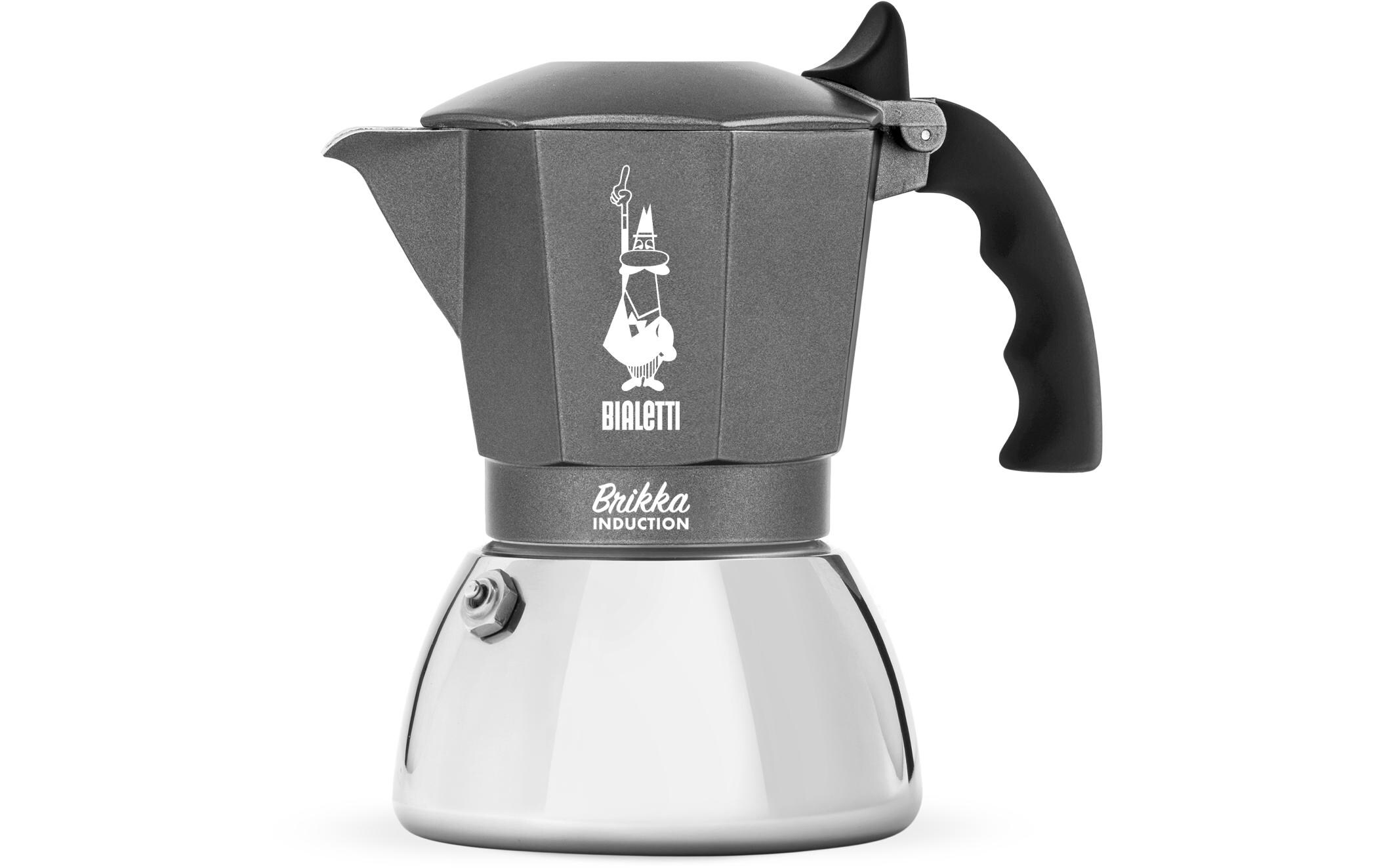 Espressokocher Brikka Induction 4 Tassen, GrauKanne Brikka