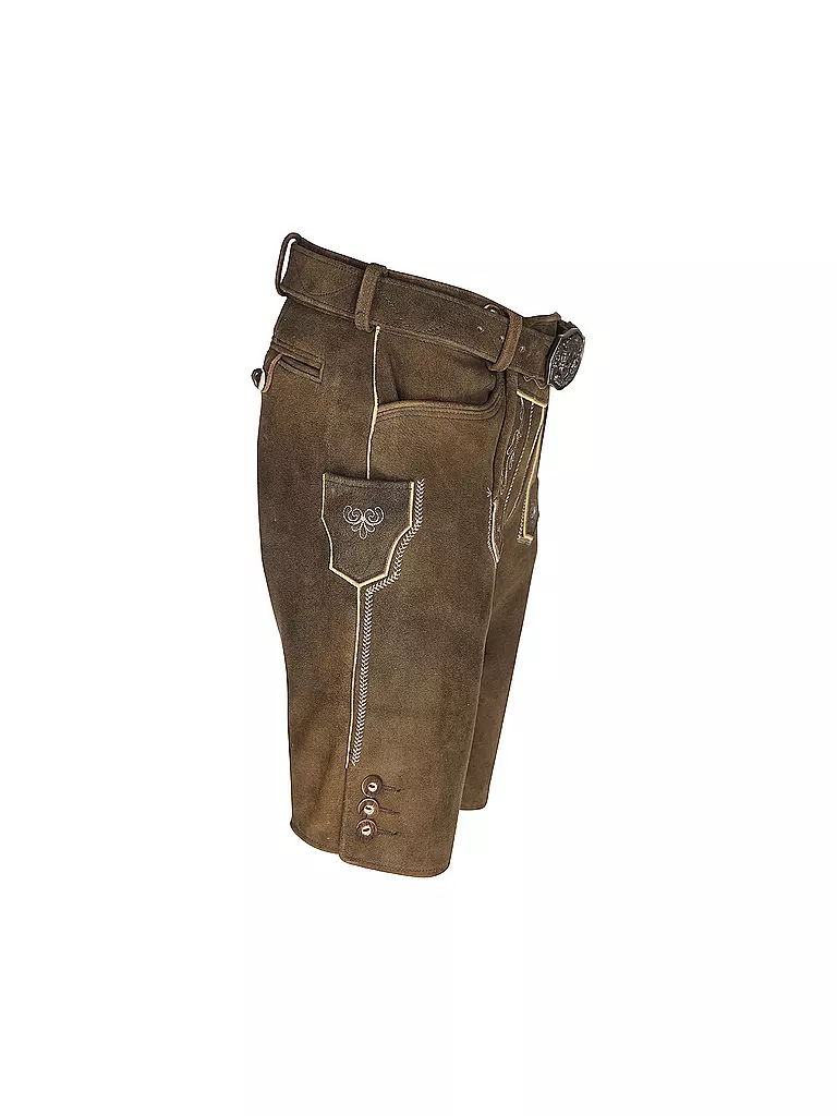 BECKERT Lederhose LEO  hellbraun
