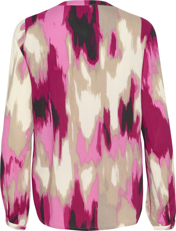 Kaffe KAbeathe Blouse Pink abstract print