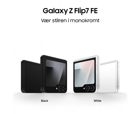 Samsung Galaxy Z Flip7 FE 256GB Black
