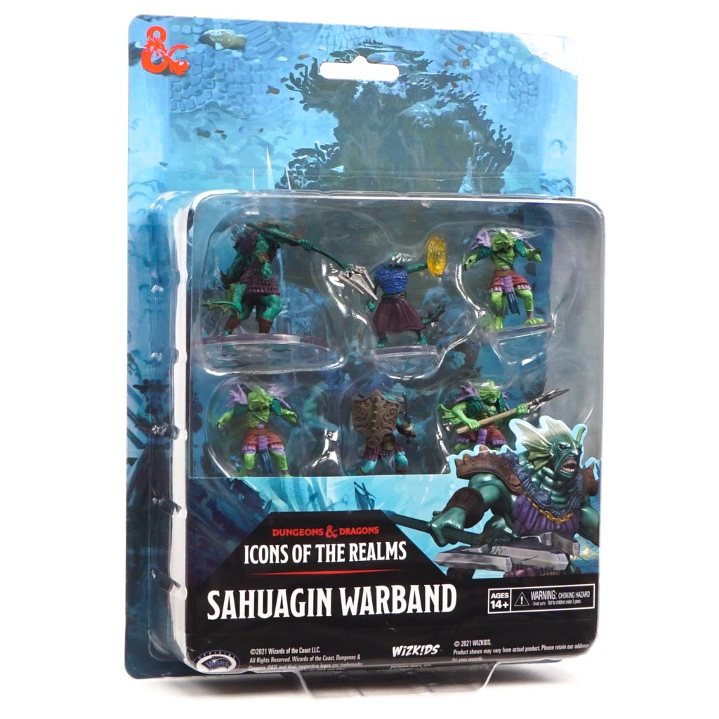 D&D Icons of the Realms Monster Pack: Sahuagin Warband