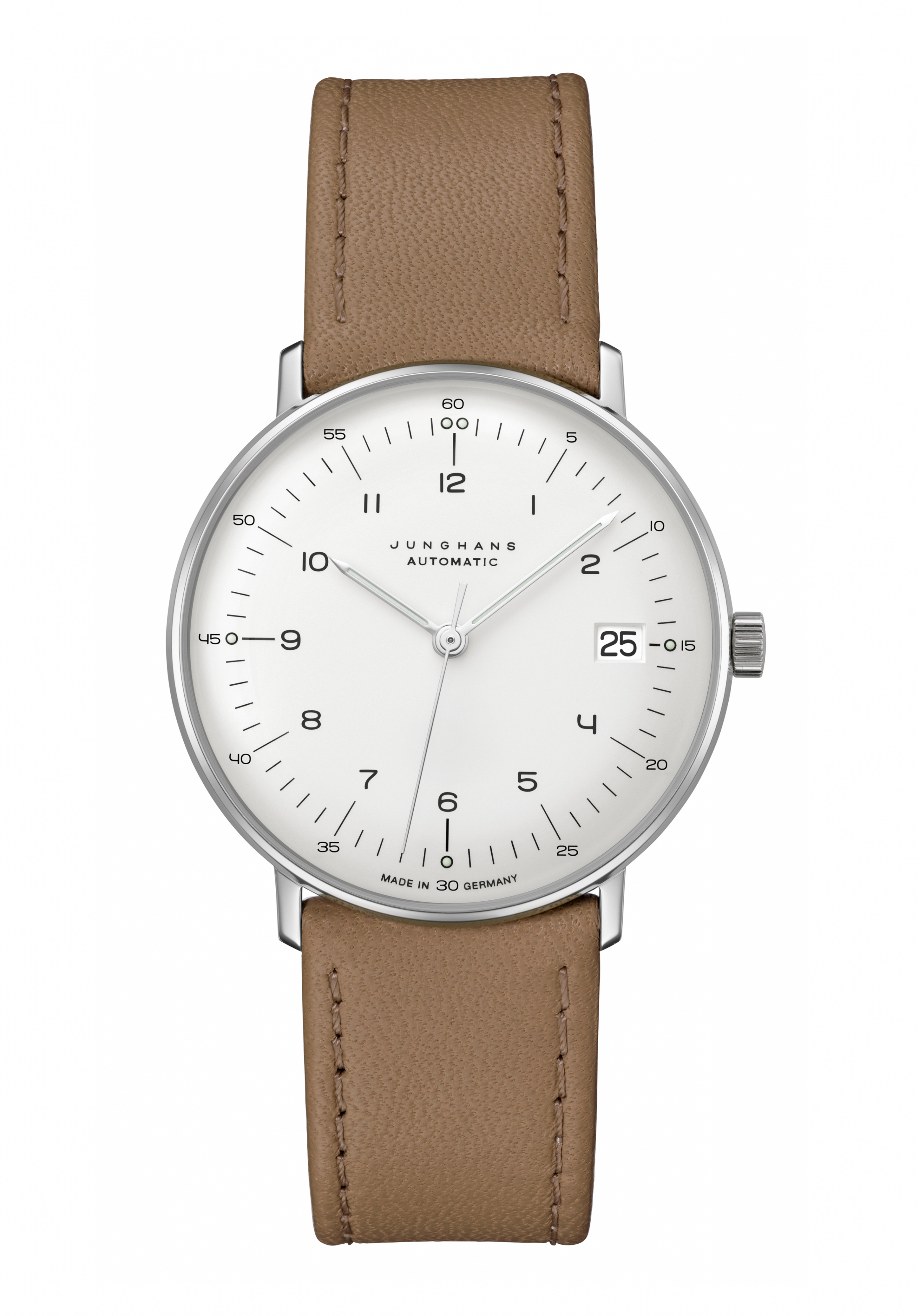 Junghans Max Bill Kleine Automatik Damenuhr Braun
