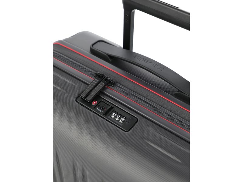 travelite Dynamiic Trolley M erweiterbar, Anthrazit Reisekoffer