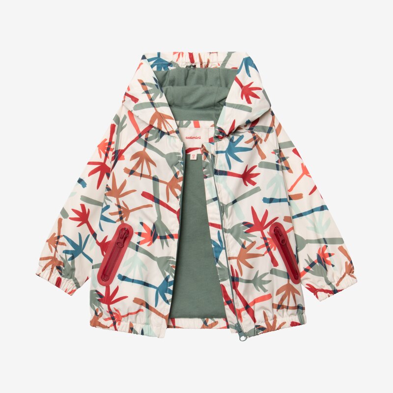 Coupe-vent bébé garçon camo palmes jaune Catimini Jaune