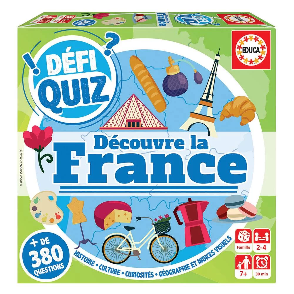 DEFI QUIZ DÉCOUVRE LA FRANCE