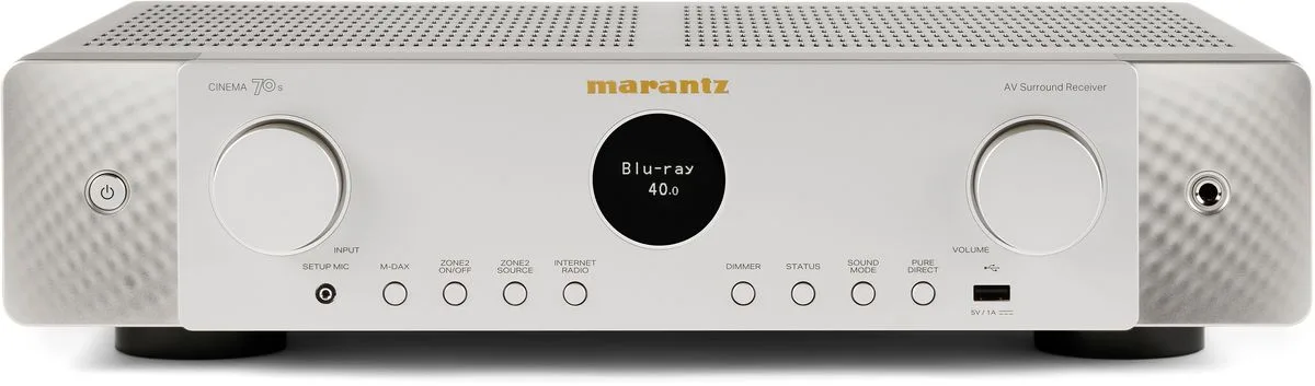 Marantz Cinema 70S Silver Gold Amplis home-cinéma