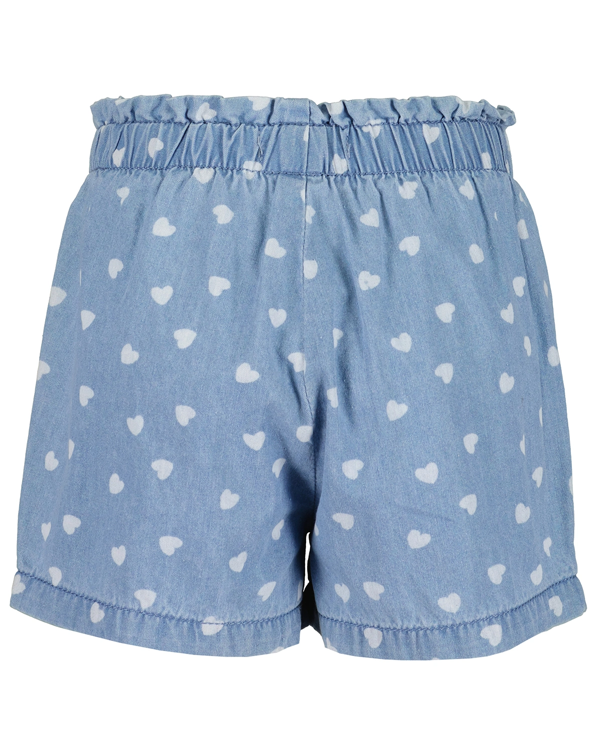 Jeans-Schlupf-Shorts HEARTS in blau