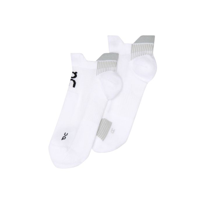 On Unisex Strømper Performance Run Sock Low-Cut Hvid