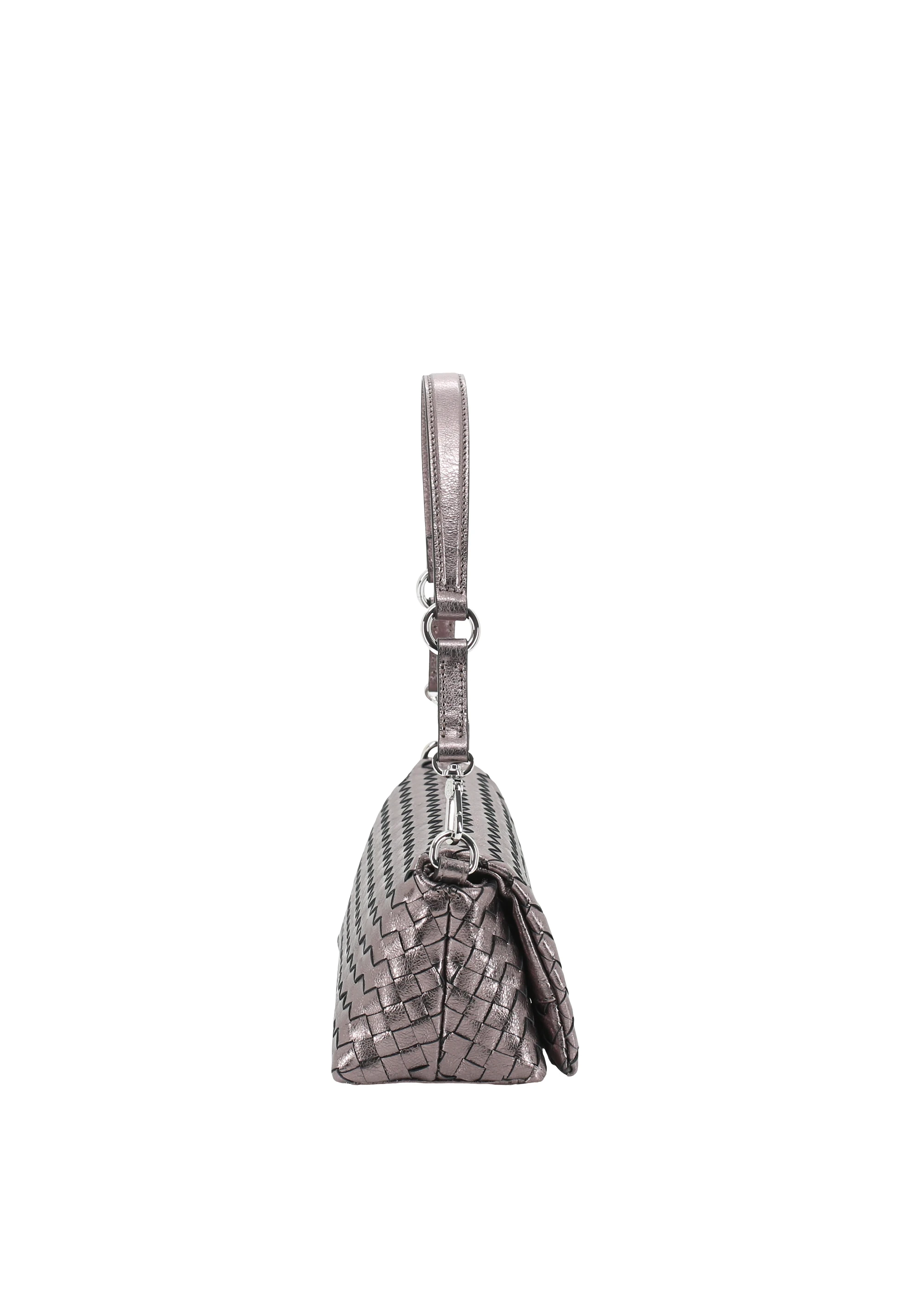 Shoulderbag MILA Leather Mimosa weaving Standard