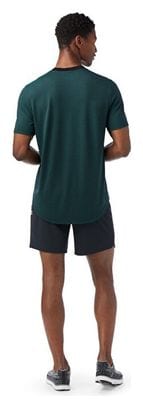 T-Shirt Technique Homme Smartwool Active Mesh Vert/Noir