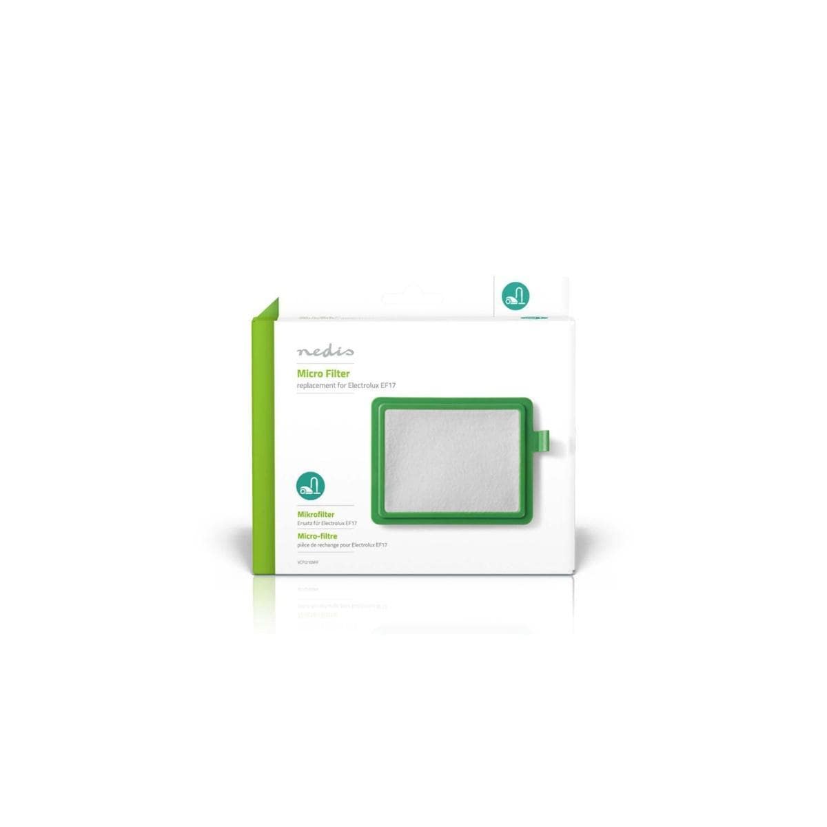 Nedis Støvsuger Micro Filter | Erstatning for: Electrolux / Tornado / Volta | Grøn
