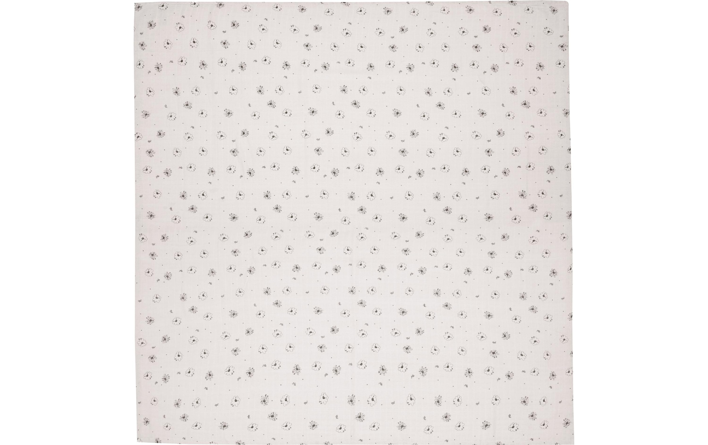 ZEWI bébé-jou Schnuffeltuch »Tiny Sheep 110 x 110 cm« 1 Stk. tlg.