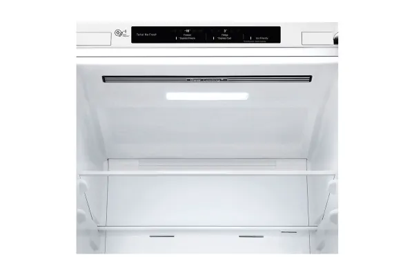 GBP31SWLZN LG Refrigerator GBP31SWLZN A  , Free standing, Combi, Height 186 cm, No Frost system, Fridge net capacity 247 L, Freezer net capacity 107 L, Display, 36 dB, White