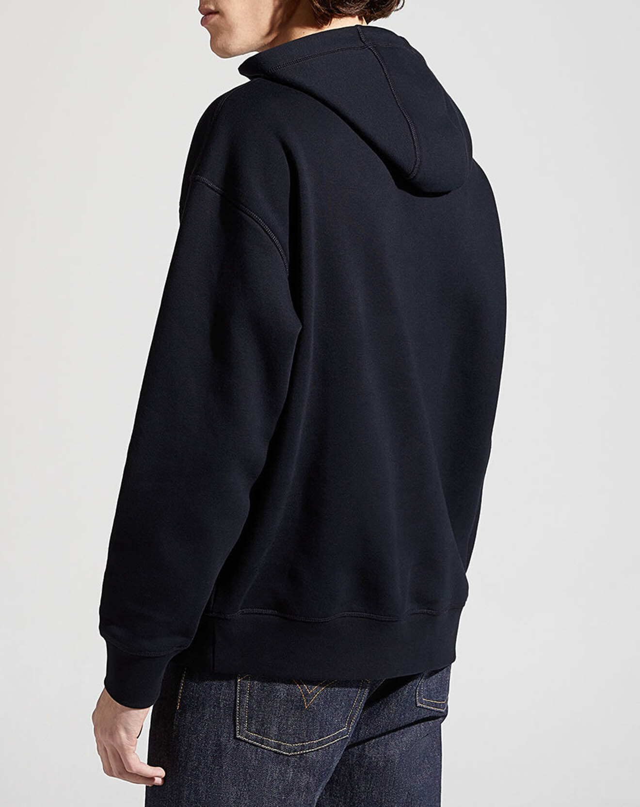 Tommy Hilfiger Sweat à capuche Arched bleu marine