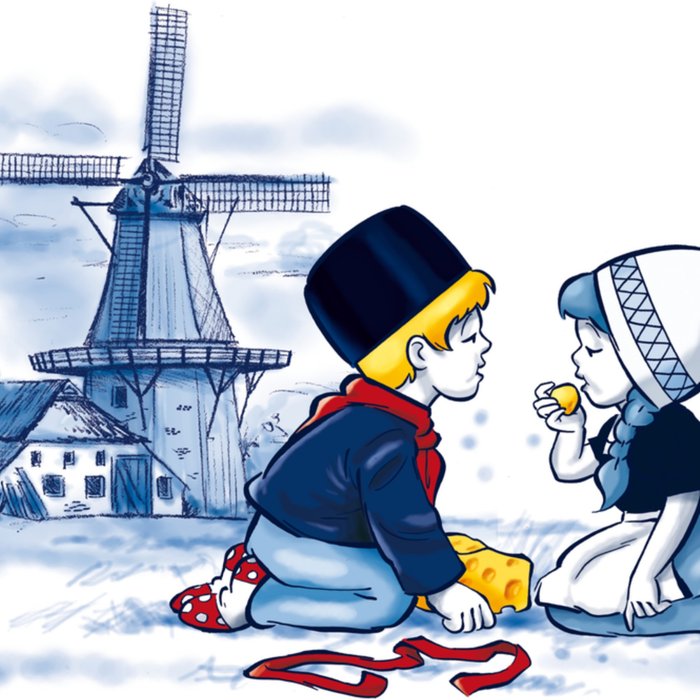 Old Dutch | Verjaardagskaart | kaas