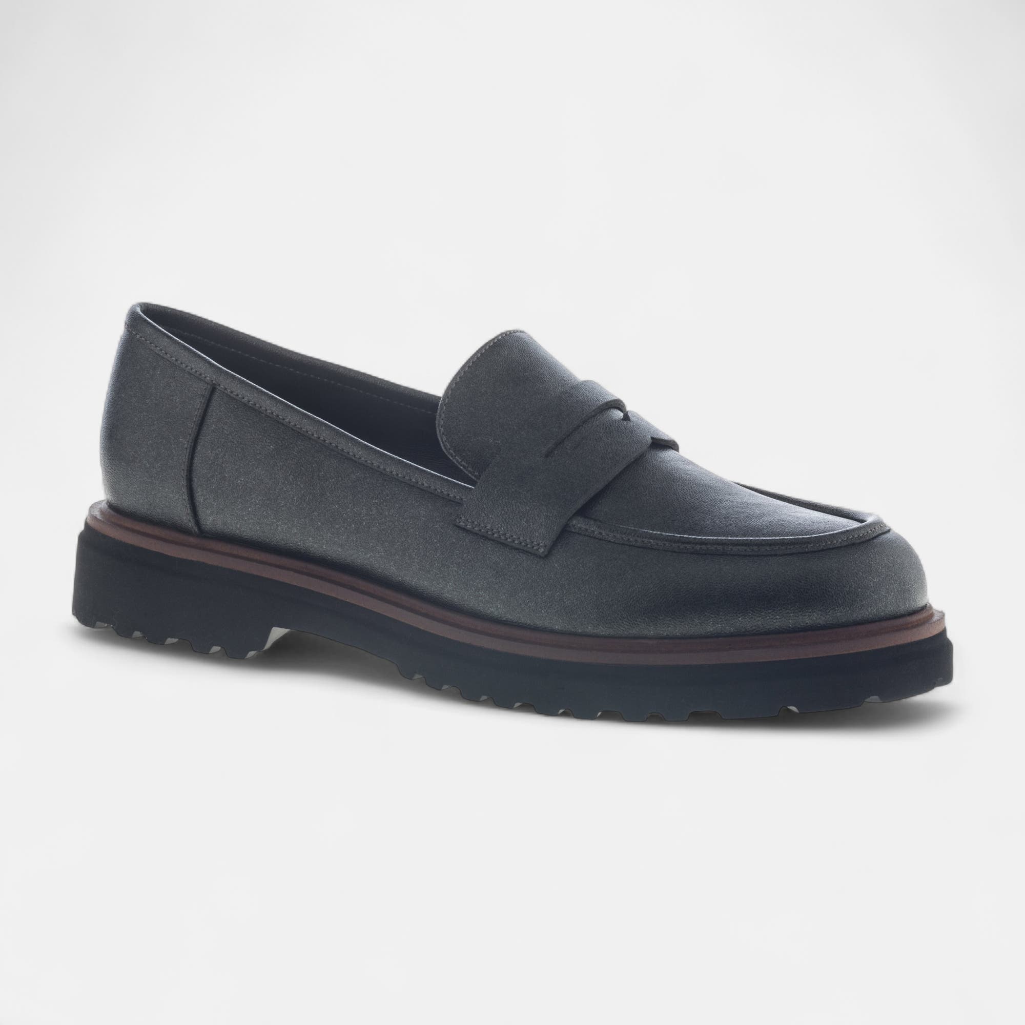 Mocassins Femme plomb