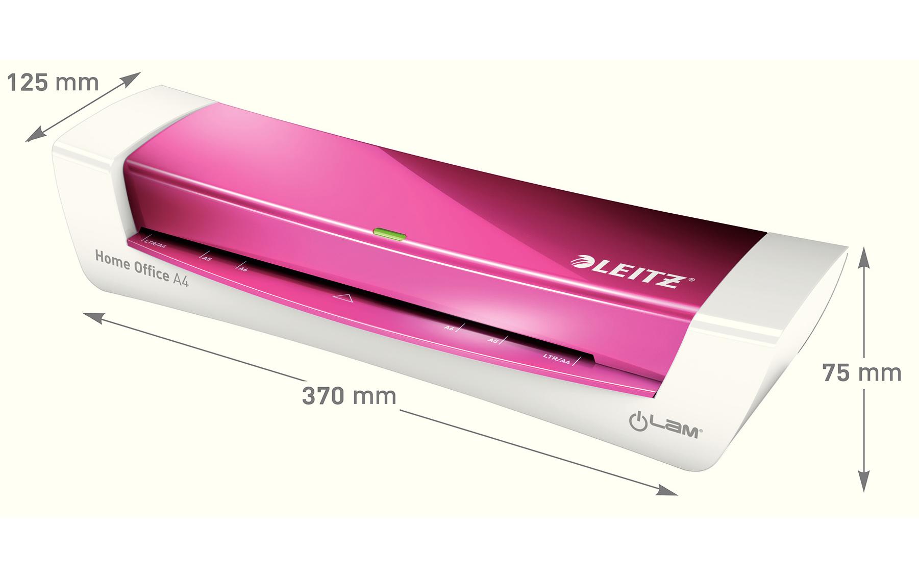 Laminiergerät iLAM Home Office A4 125 µm PinkLaminiergerät für Zuhause