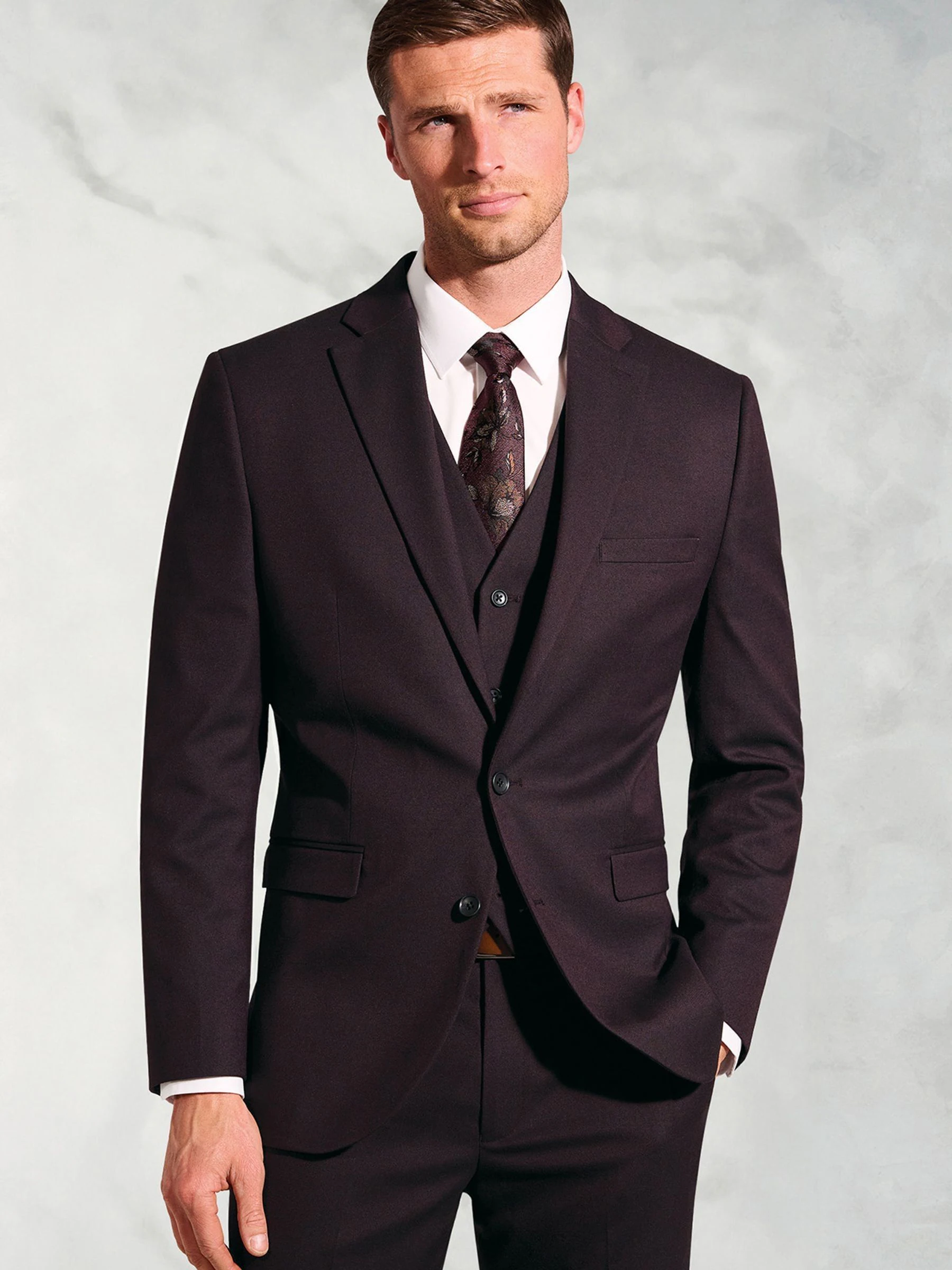 Brook Taverner Flannel Suit Waistcoat