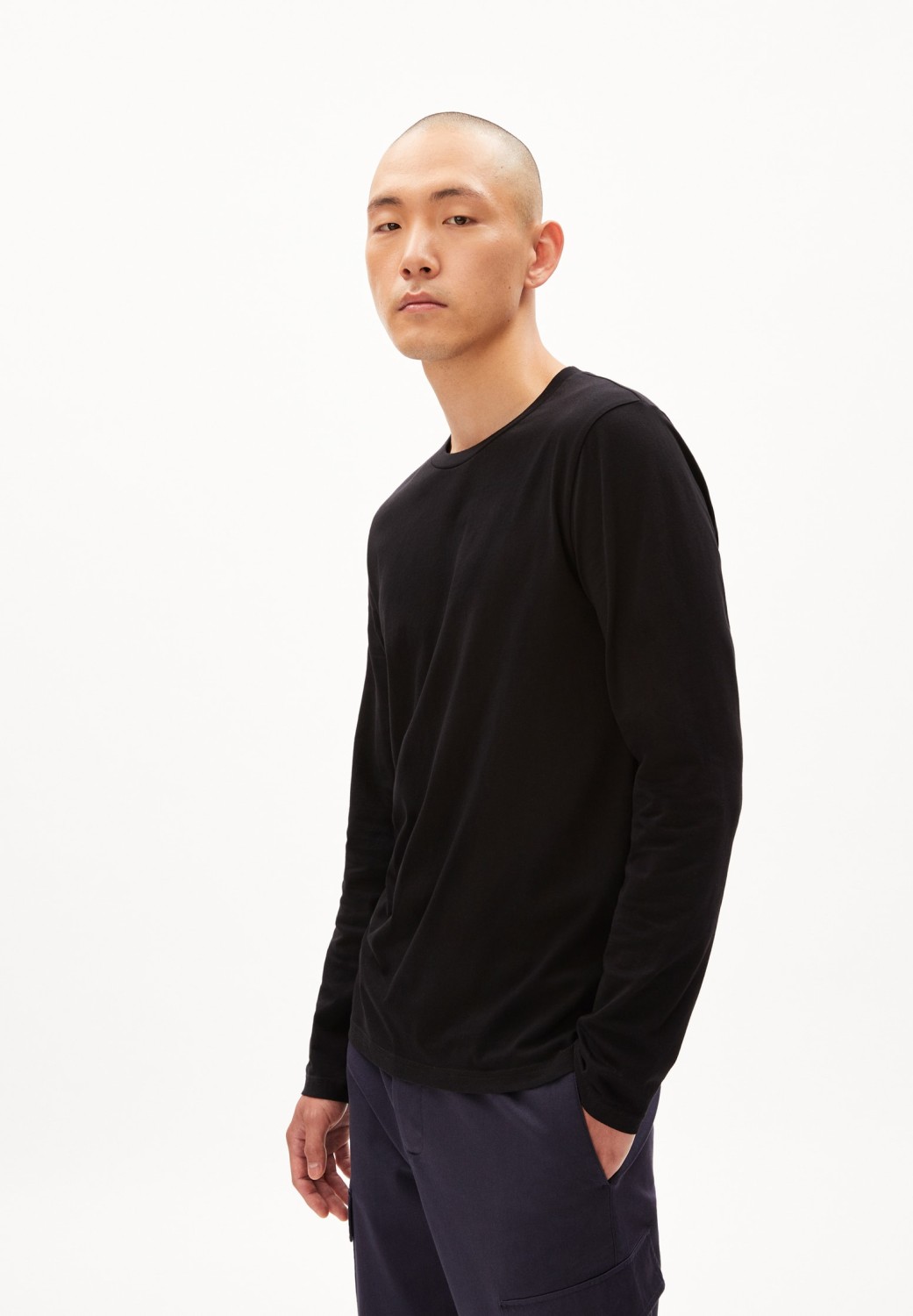 Armedangels Longsleeve Jaames Black