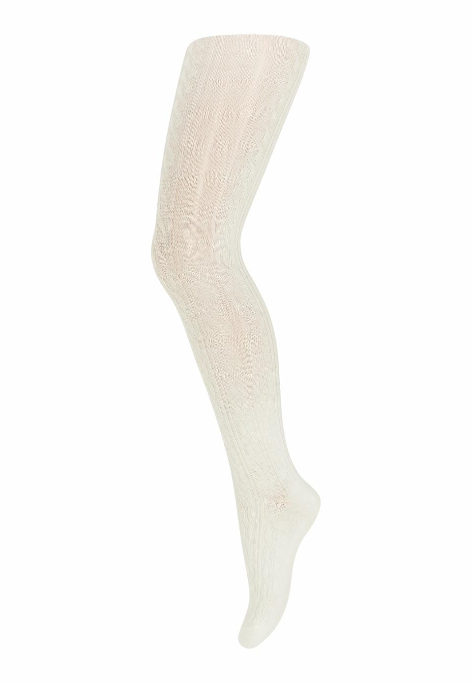 Tights Cabel Knit offwhite - MP - Rumpetroll