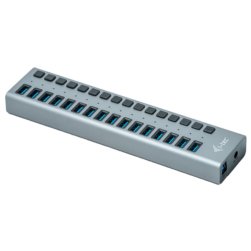 i-tec USB 3.0 Charging Hub 16 Port + Power Adapter 90W