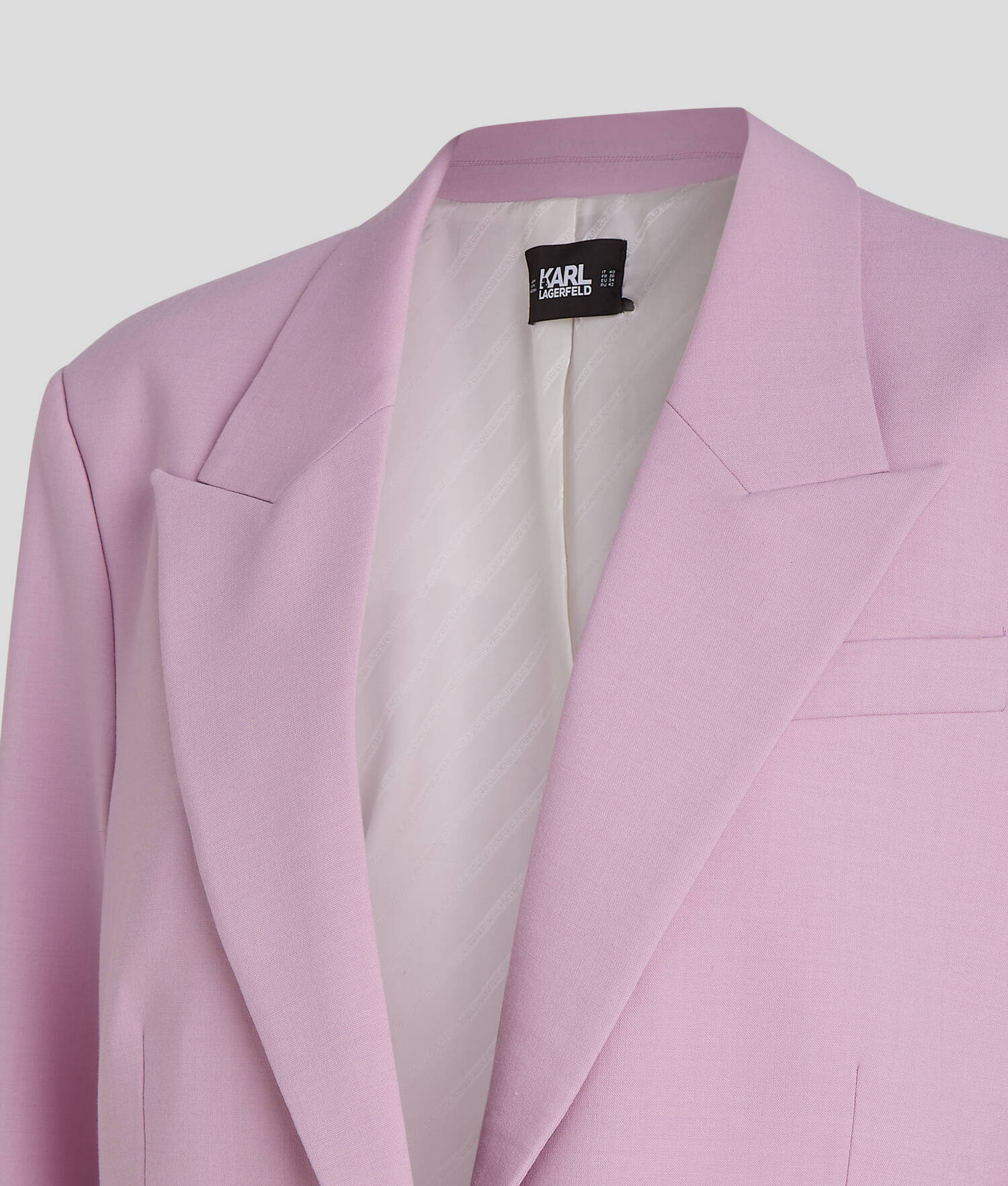 VESTE EN LAINE MÉLANGÉE SÉLECTIONNÉE PAR HUN KIM
