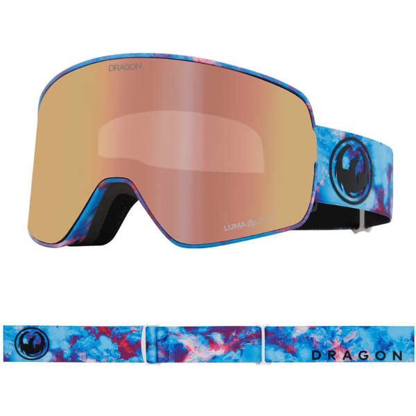 Masque de ski DRAGON NFX2 PREDATOR/LLROSEGOLDION+LLMIDNIGHT