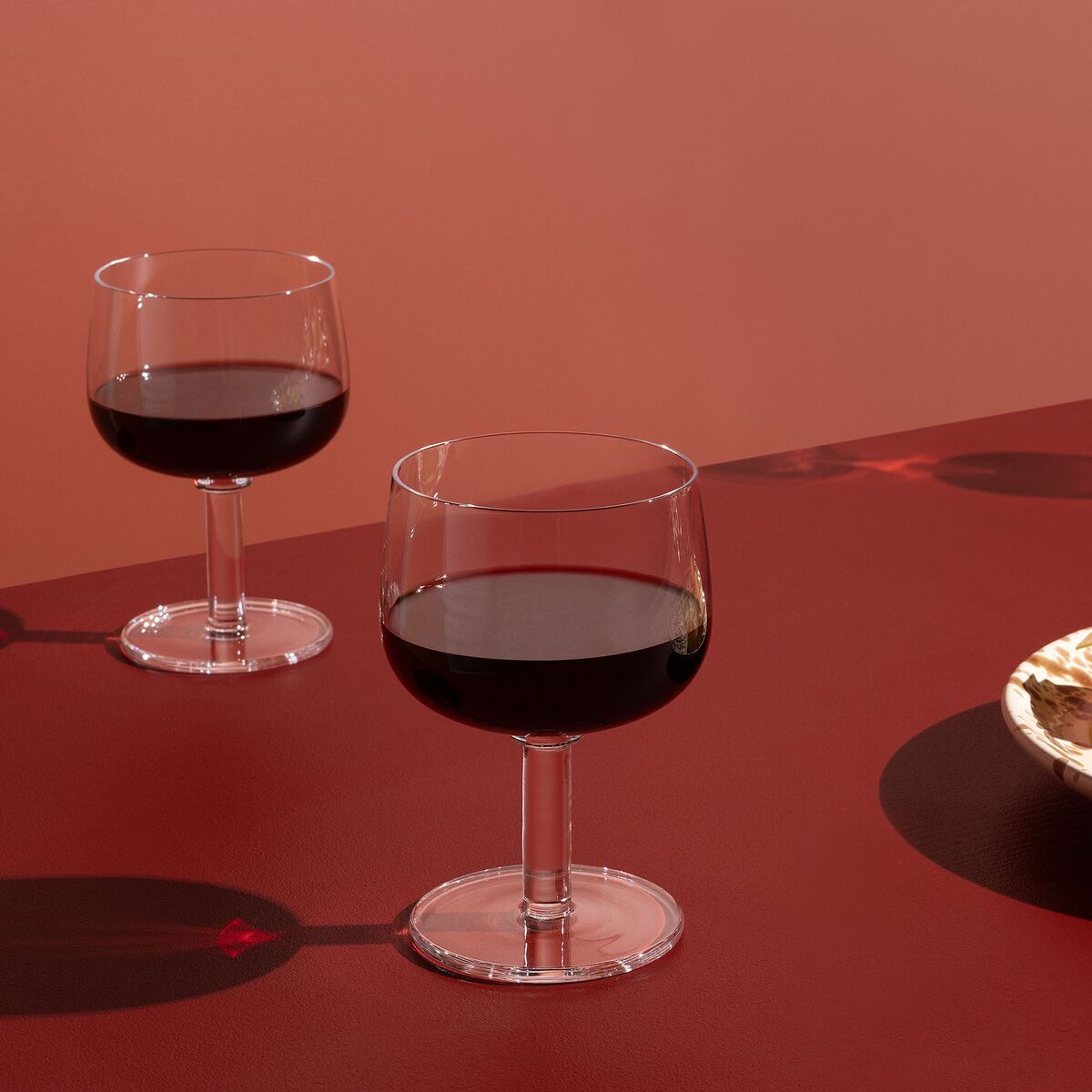 Viva glass på fot 30 cm.