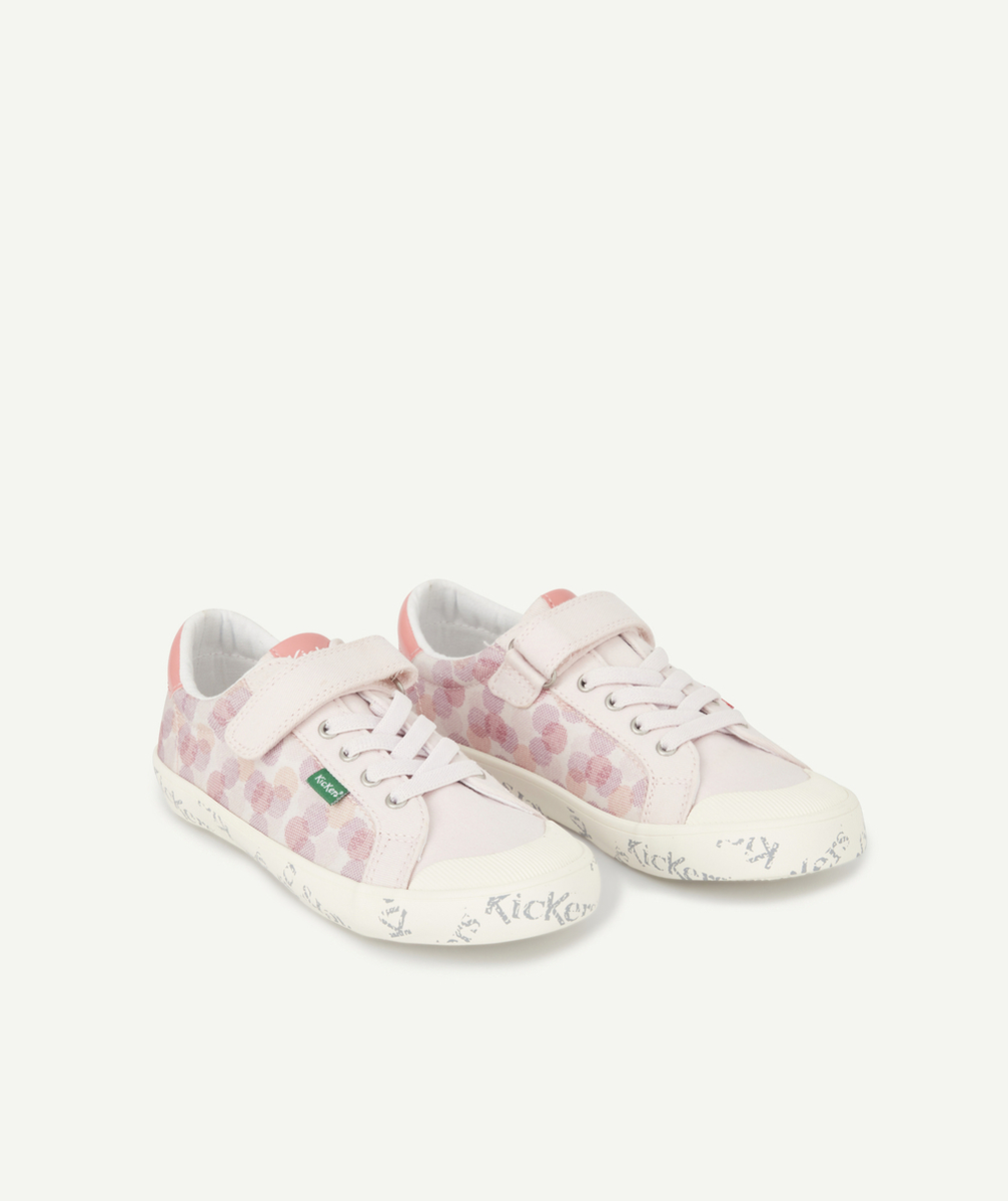 KICKERSBASKETS ROSES AVEC POIS COLORÉS FILLE