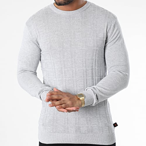 Pull AVP-182 Gris Chiné