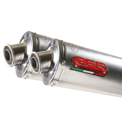 Silencieux GPR CLASSIC INOX DOUBLE CATA
