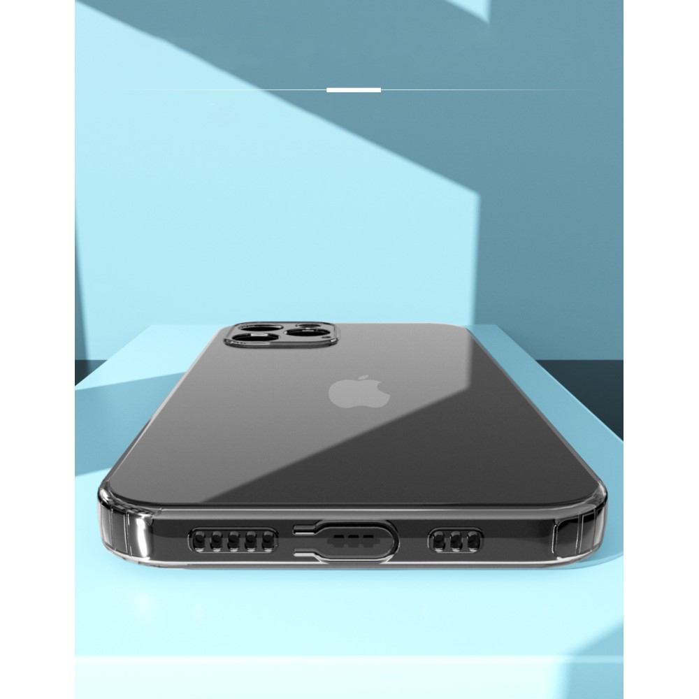 iPhone 12 Pro Gummi Case Hülle Ultra Thin 0.8 mm - Transparent