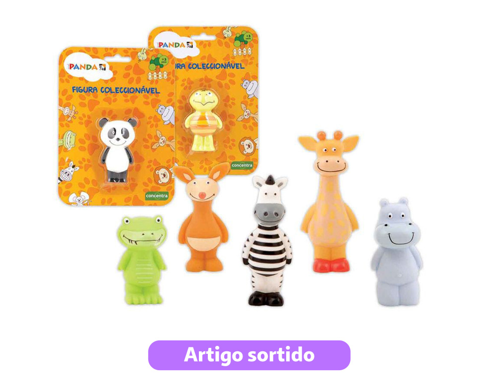 FIGURA COLECCIONÁVEL PANDA MODELOS SORTIDOS