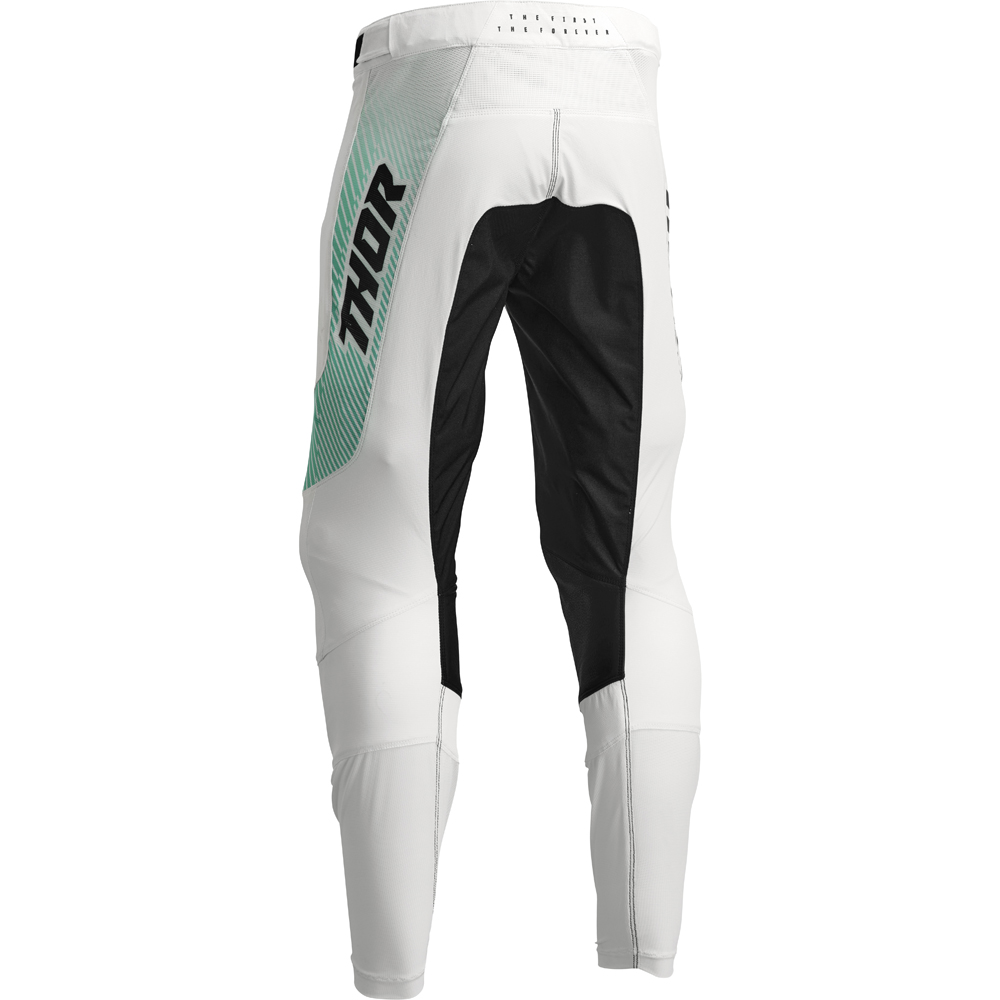 Thor Motocross - Pantalon Prime Tech Blanc / Turquoise