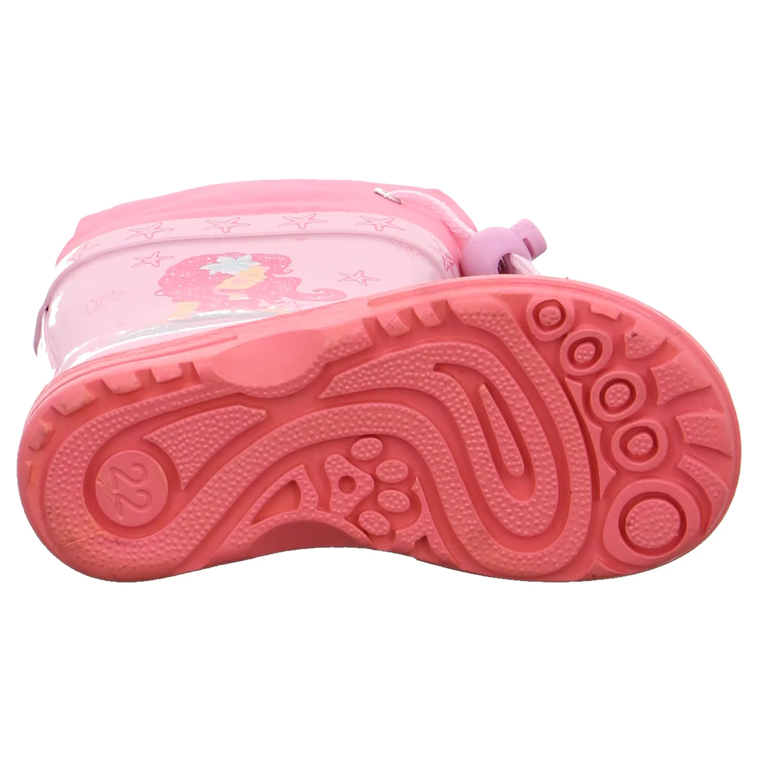 BECK Kinder-Gummistiefel Pink Synthetik