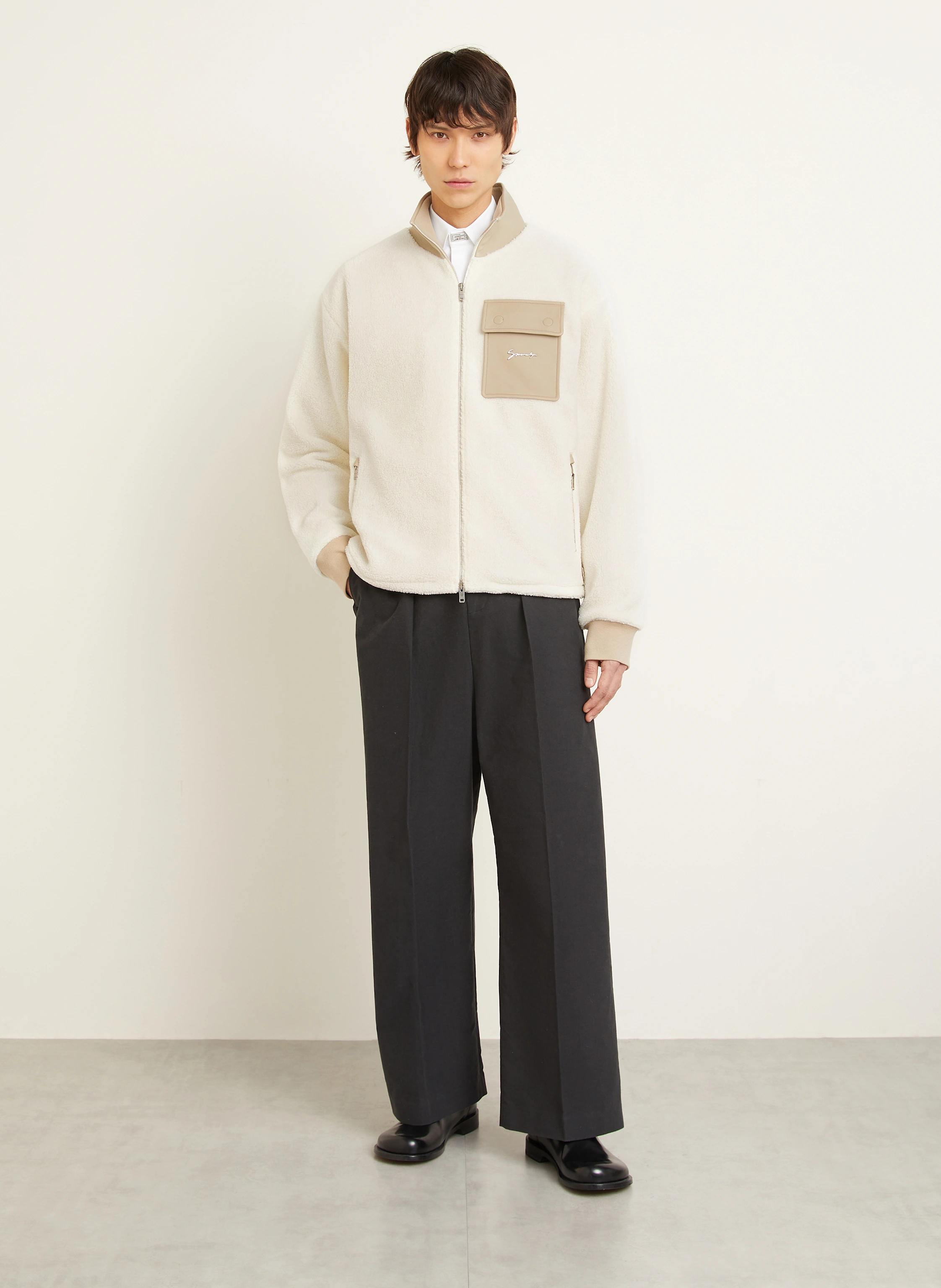 GIVENCHY Teddydfell-Jacke
