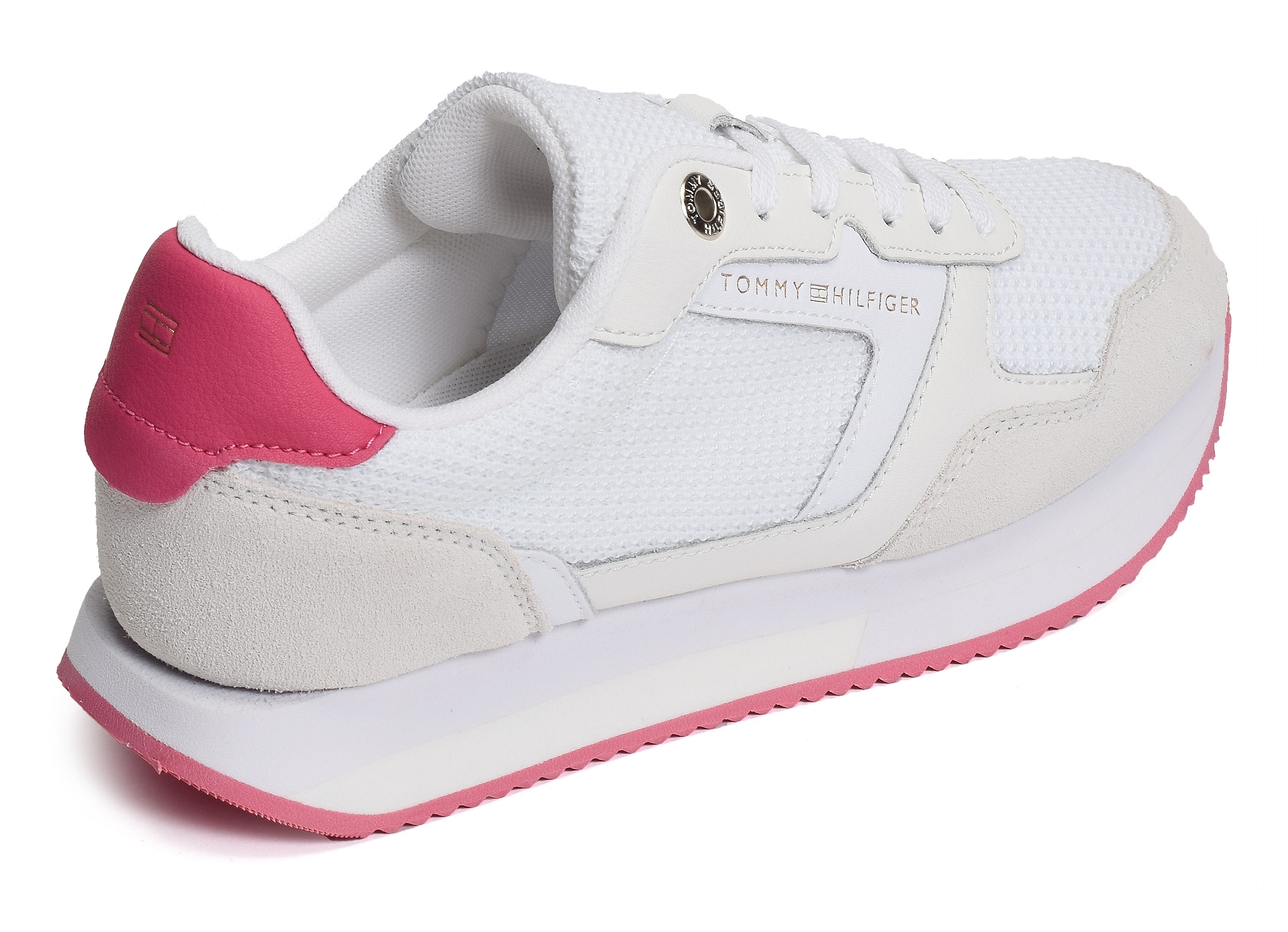 Essential mesh runner 7381 blanc rose