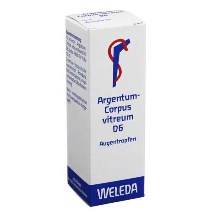 Argentum Corpus Vitreum D 6 Augentropfen, 10 ml