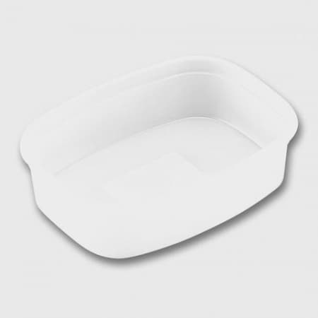Plastbeger 140X105X37Mm 350Ml Ps (700 stk)