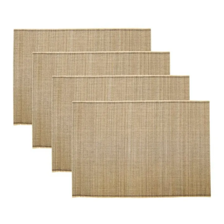 House Doctor Set de table Bamb - Set de 4
