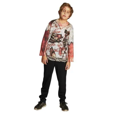 Rubies Kinderkostüm Zombie Shirt, Größe 128
