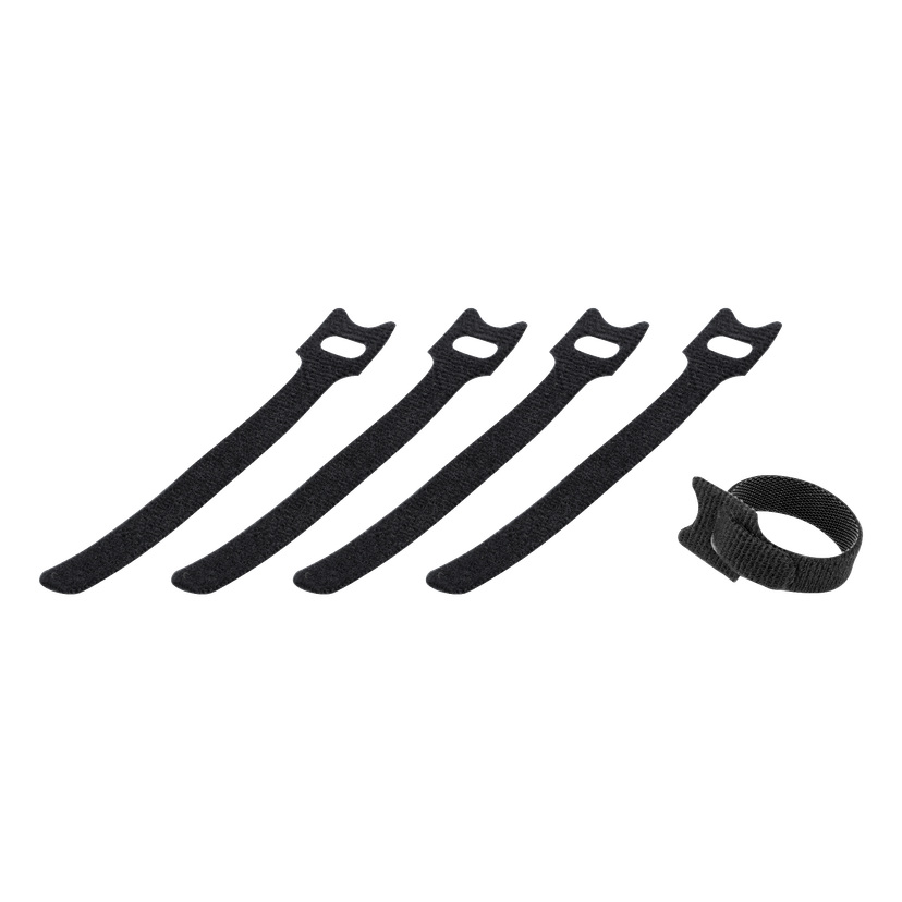 Buntebånd med borrelås 5-pk 135x12 mm